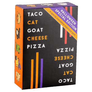 TACO GATO CABRA QUESO PIZZA HALLOWEEN